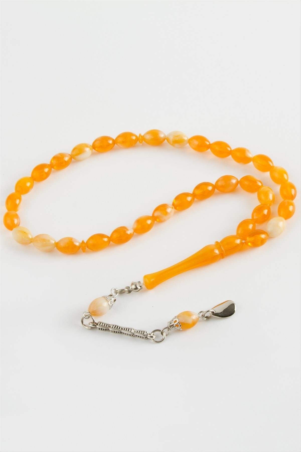 Zeytin Şekilli Plastik Tesbih 8*11 mm