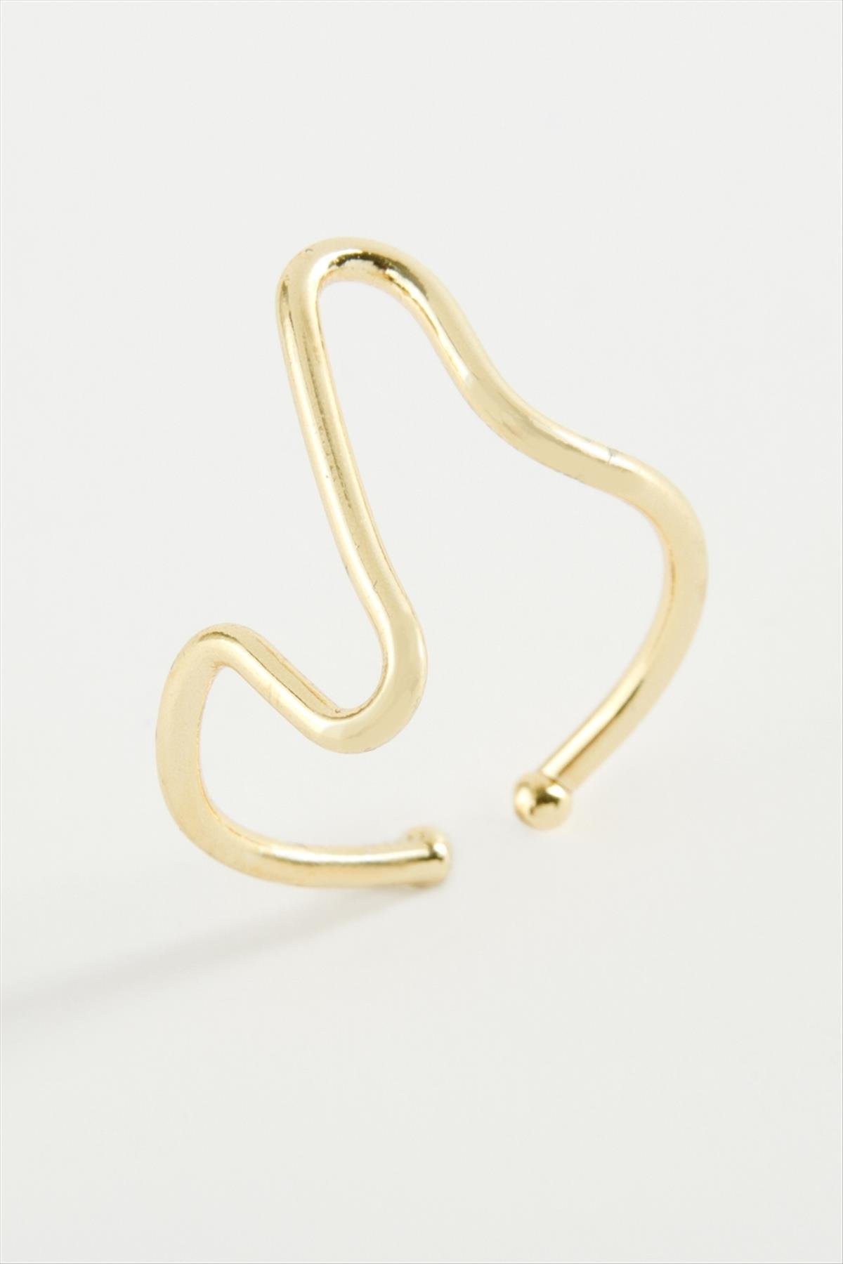 Zikzak Metal Yüzük