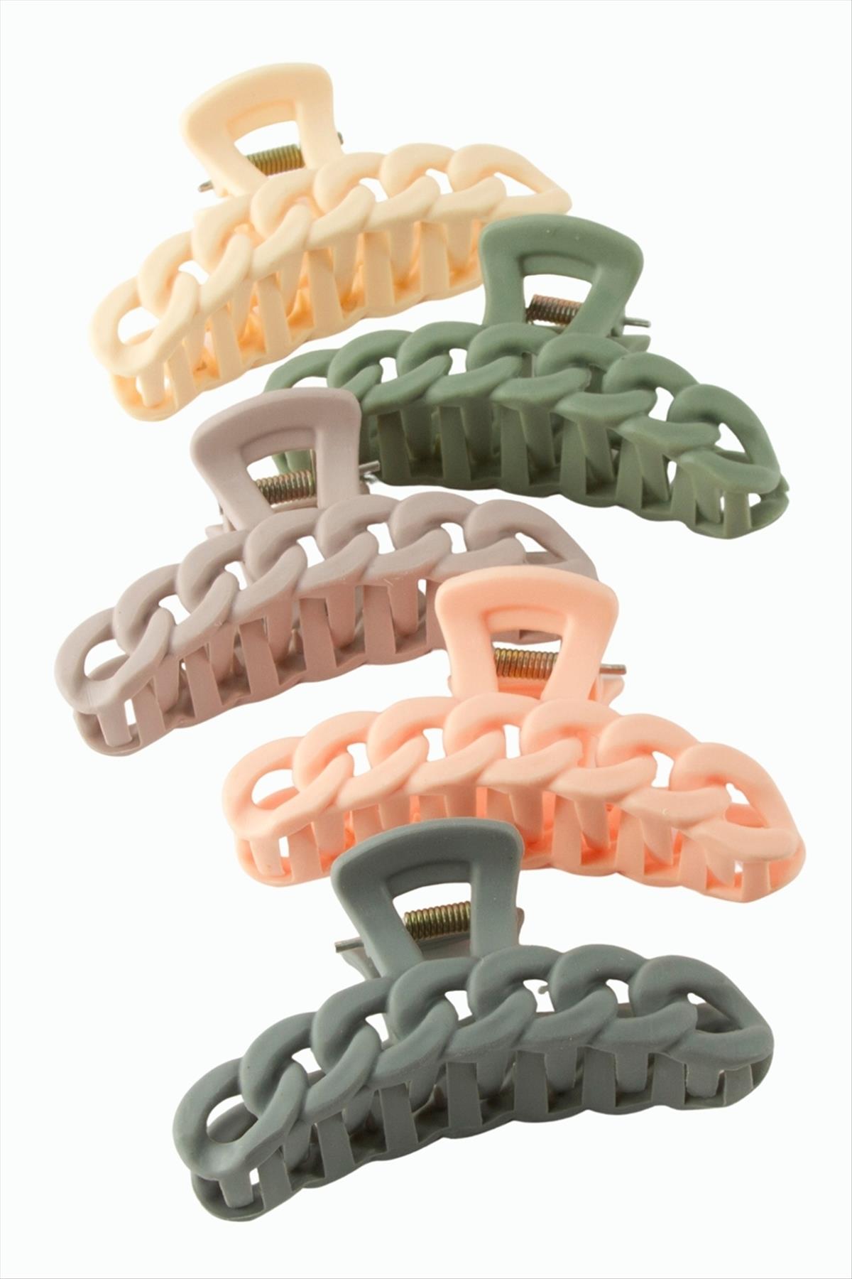 Zincir Şekilli Mandal Toka 9 cm