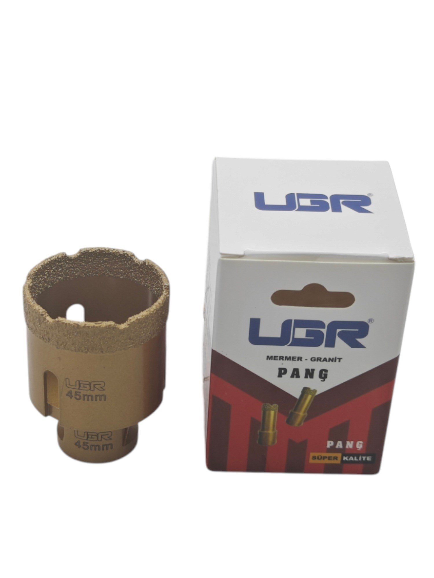 10045   UGR M14 Uçlu Mermer-Granit Panç 45mm