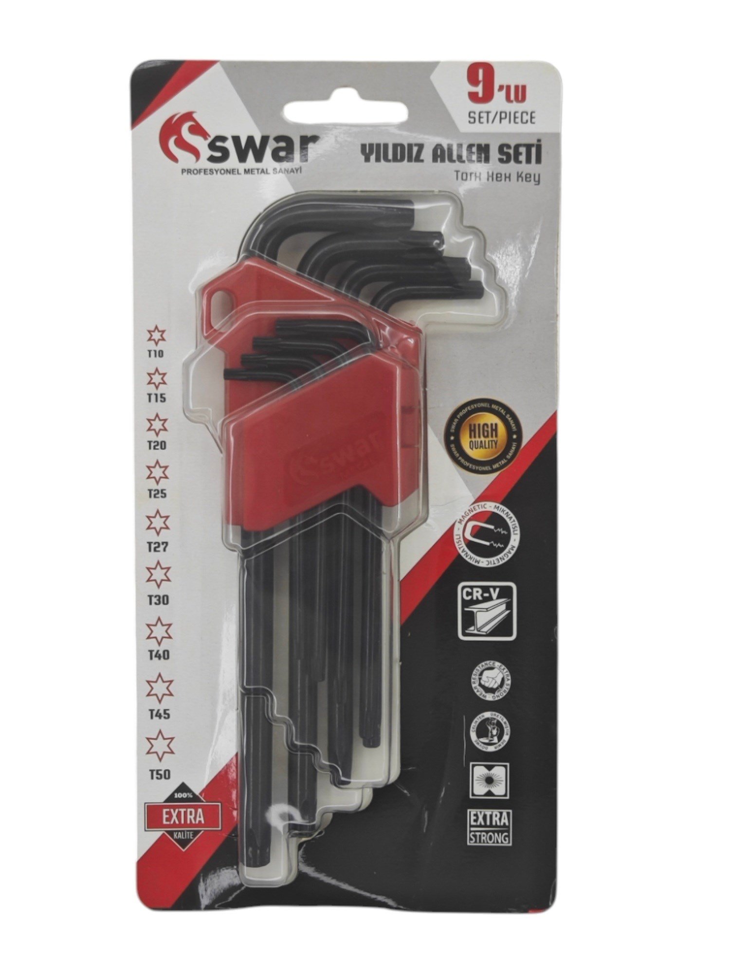 5998   Swar CR-V Tork Alyan Seti 9lu 180mm
