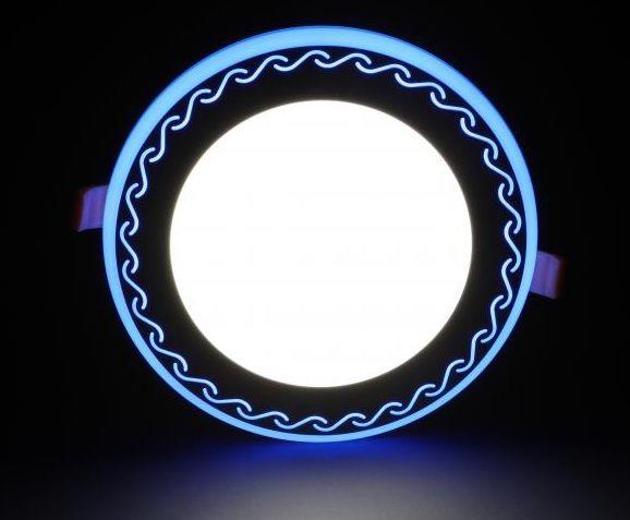 7W Okyanus Led Panel Armatür(Beyaz)(Mavi)