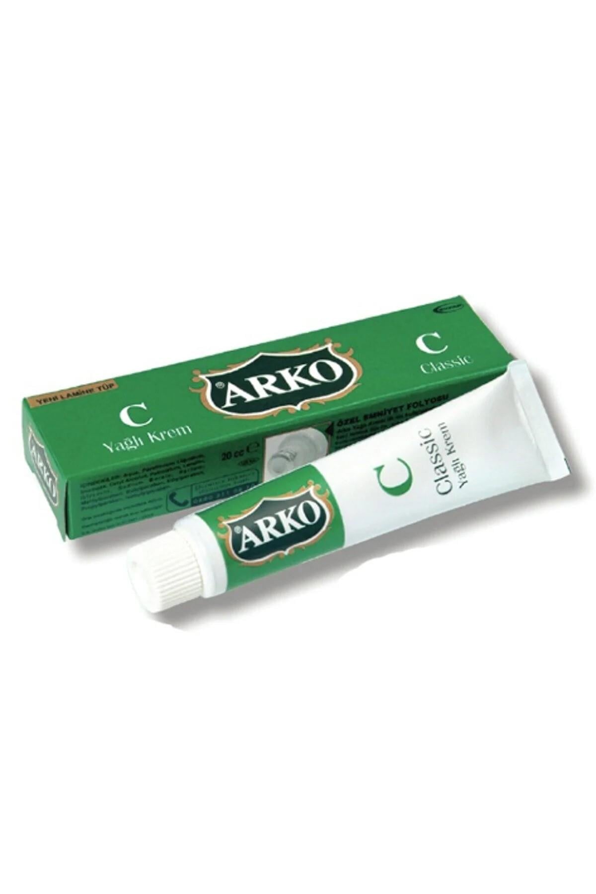 Arko 20 Cc  Yeşil Classic Yağlı Krem