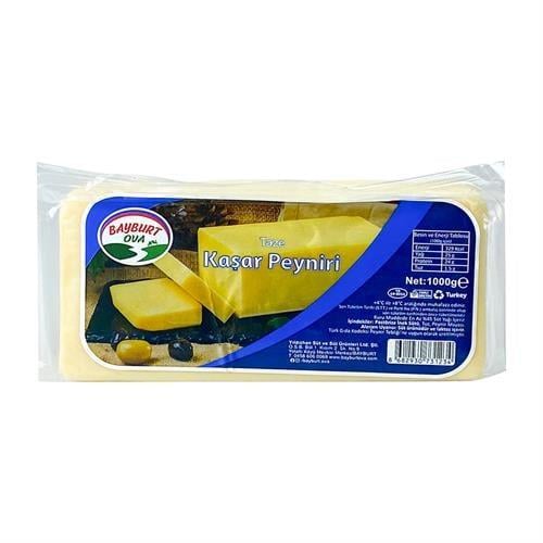 Bayburt Ova Kaşar Peynir 1000 g
