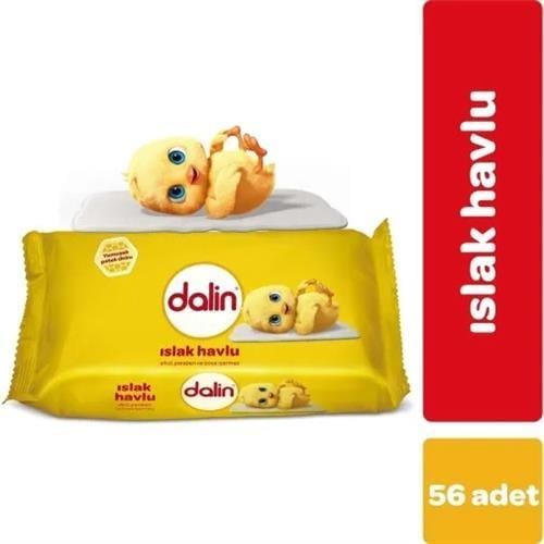 Dalin Islak Havlu Mendil 56 lı