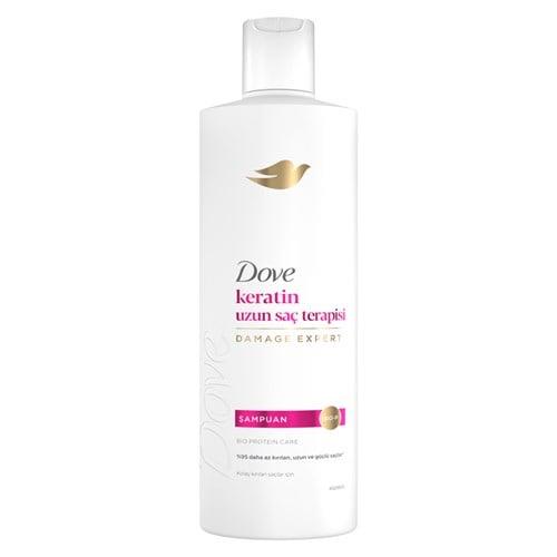 Dove Keratin Uzun Saç Terapisi Şampuan 375 ml