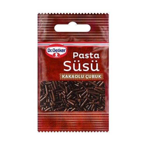 Dr.Oetker Pasta Süsü Kakaolu Çubuk 10 Gr
