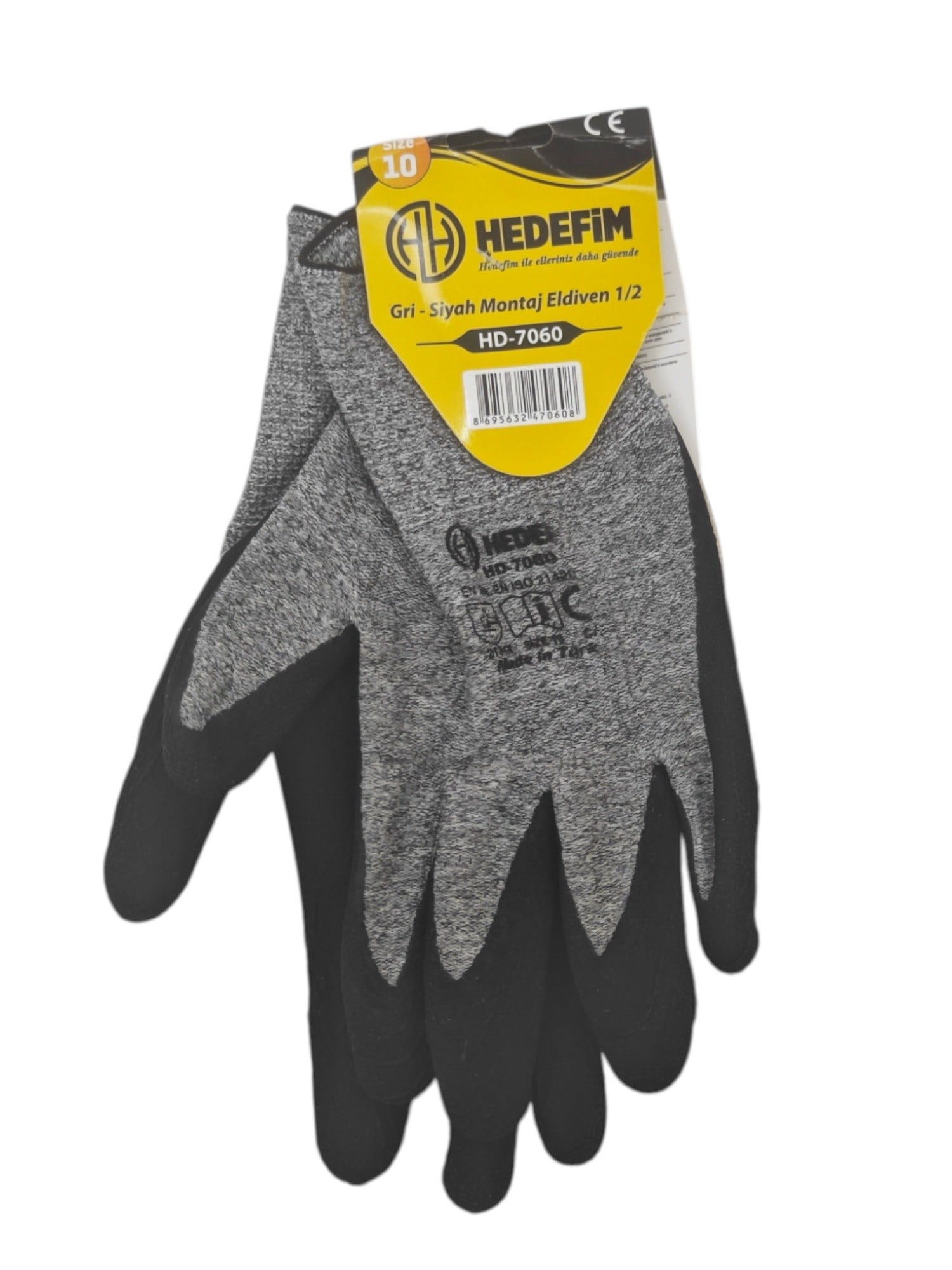 HD-7060   Hedefim Latex Montaj Eldiveni 1/2 10