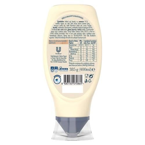 Hellmanns Mayonez 385 g