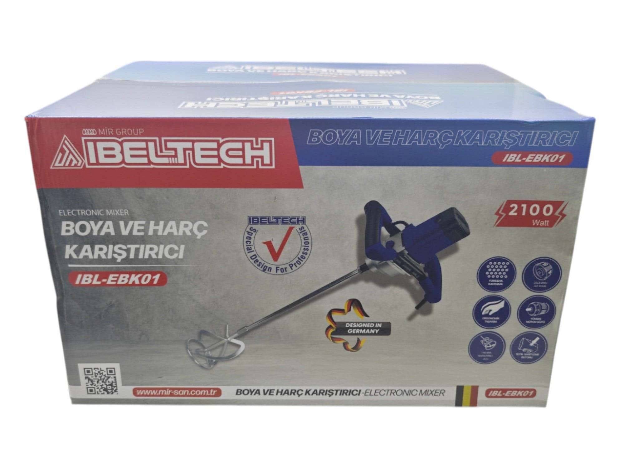 IBL-EBK01   İbeltech Boya ve Harç Karıştırıcı 2100W