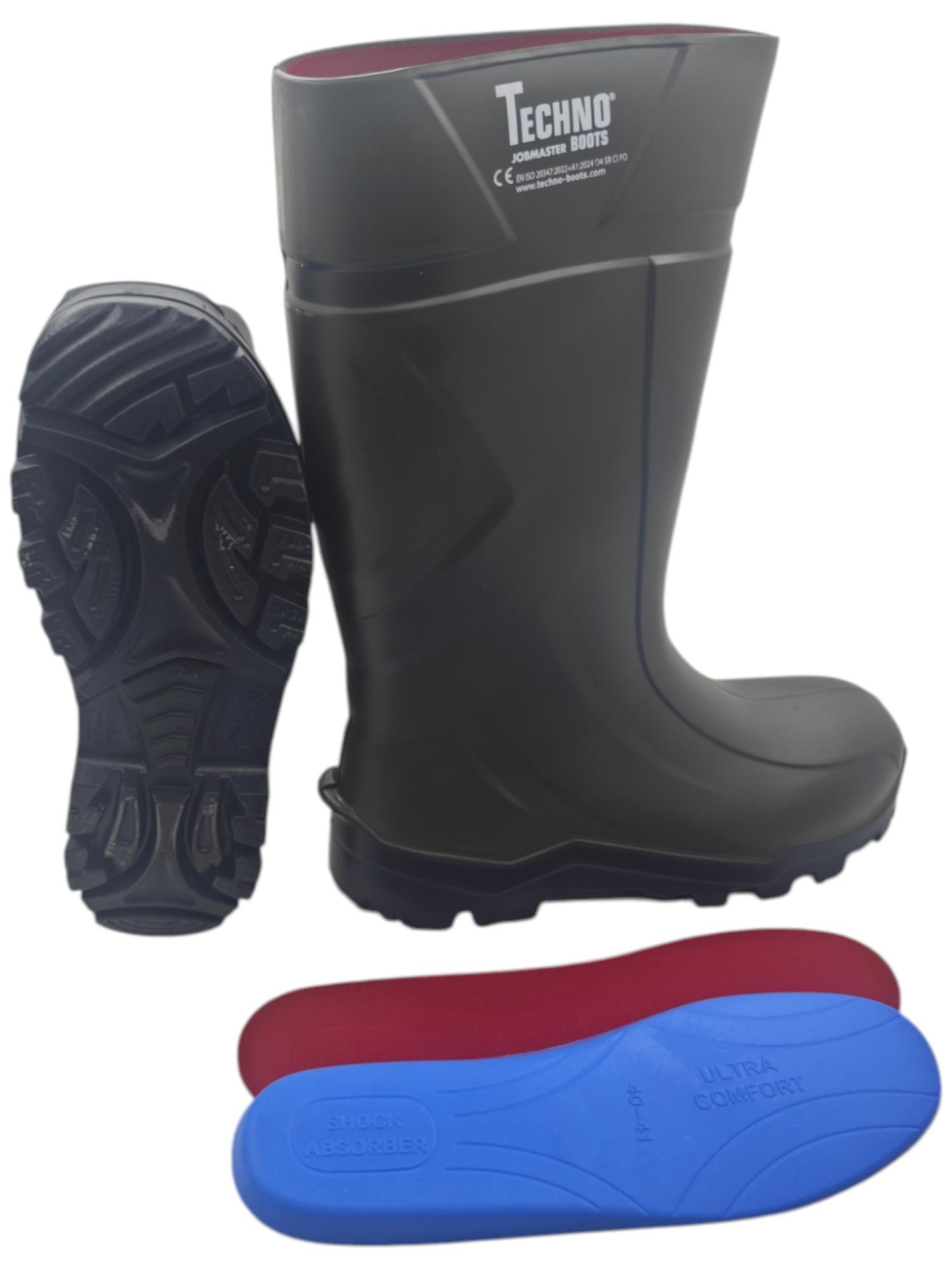 JB010440   Techno Boots Jobmaster PU Çizme O4 - 42