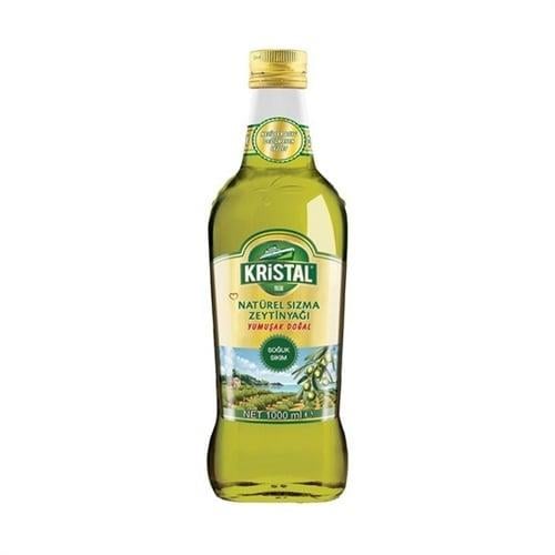 Kristal Natural Sızma Zeytinyağı 1 Lt Cam