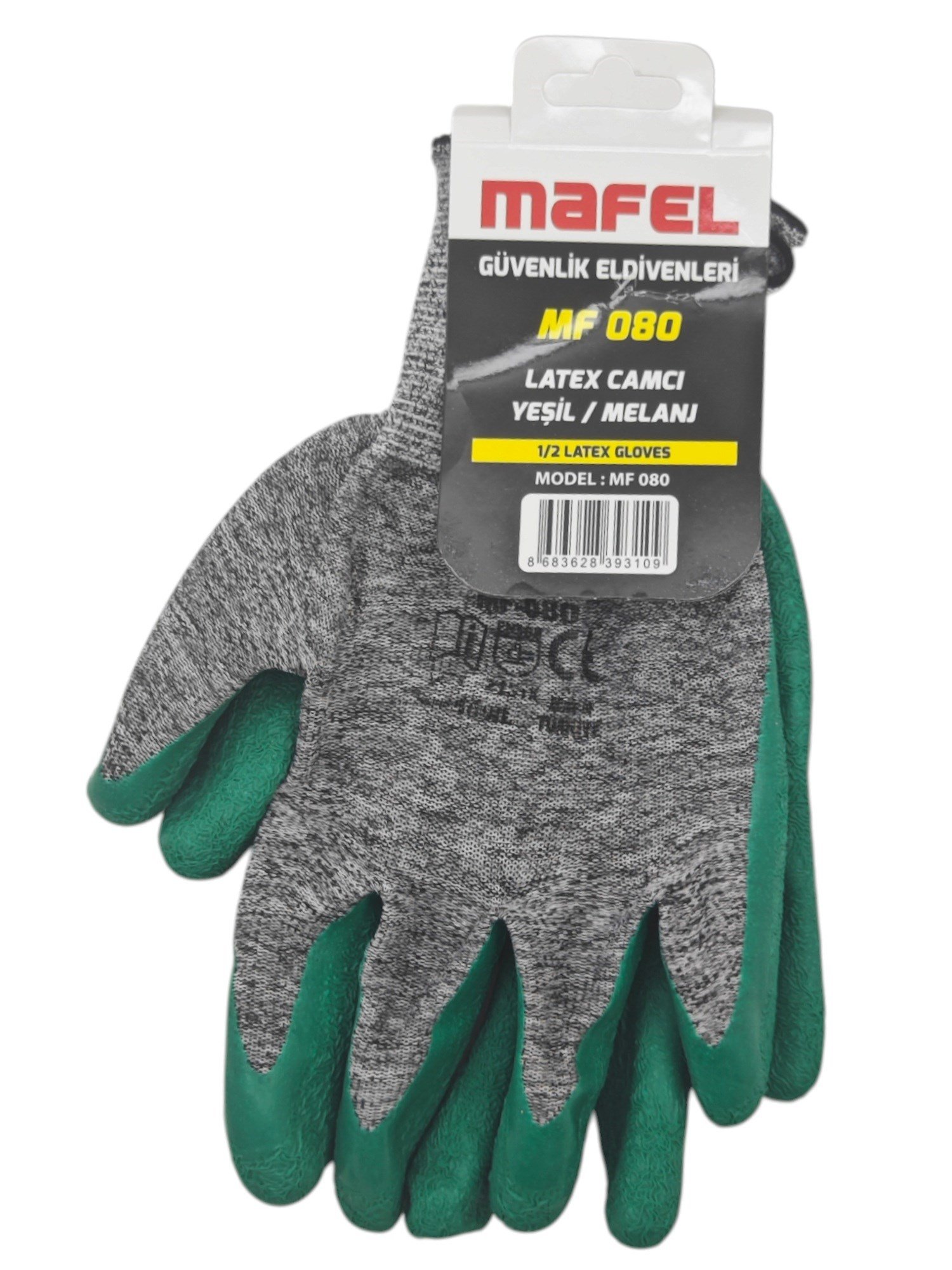 MF 080   Mafel Latex Camcı Eldiven 1/2 10