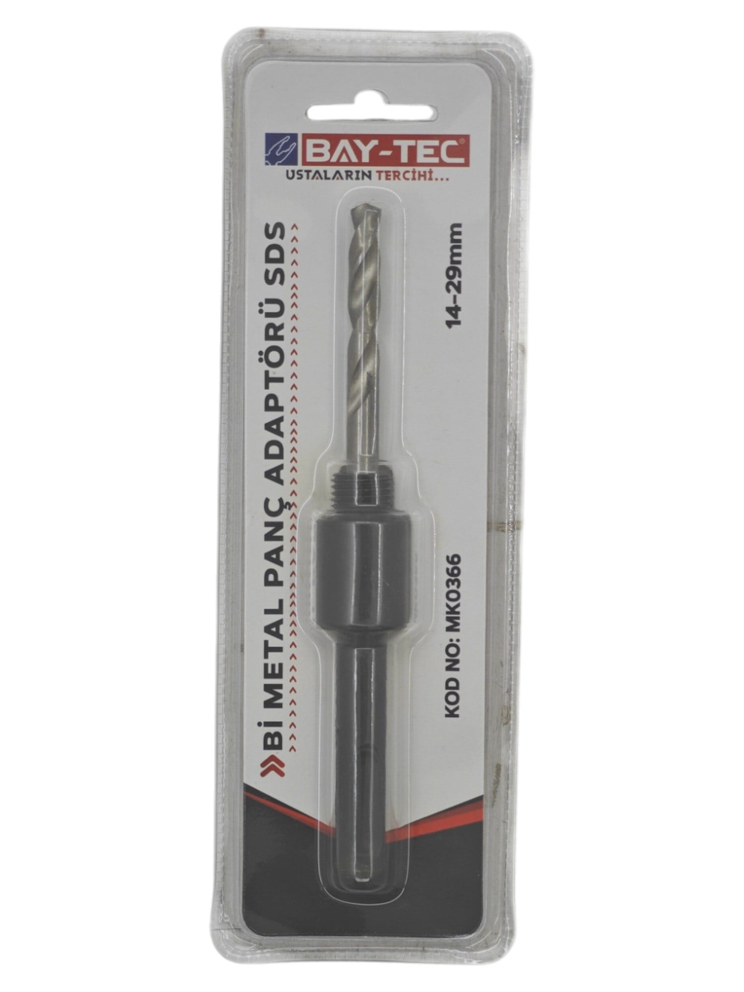 MK0366   Bay-Tec Bi Metal Panç Adaptörü 14-29mm - SDS