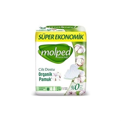 Molped Günlük Ped Pure Soft Normal Süper Eko 24 Lü