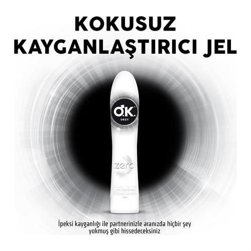 Okey Kayganlaştırıcı Jel Zero Kokusuz  100 Ml.