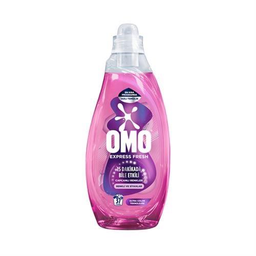 Omo Sıvı Deterjan Express Fresh Renkli ve Siyahlar 37 Yıkama 1480 ml
