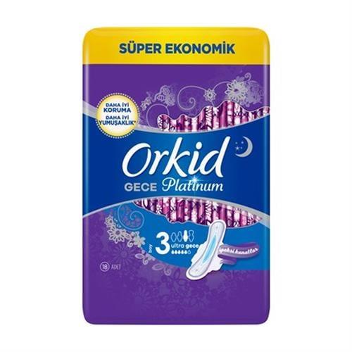 Orkid Platinum Süper Ekonomik Ped Koruma Ultra Uzun 18 li