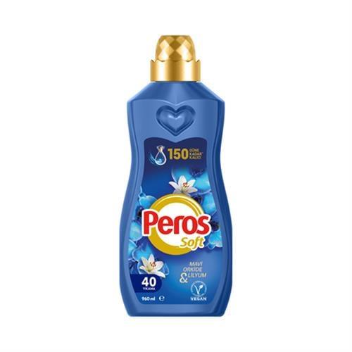 Peros Konsantre Yumuşatıcı Mavi Orkide & Lilyum 960 Ml