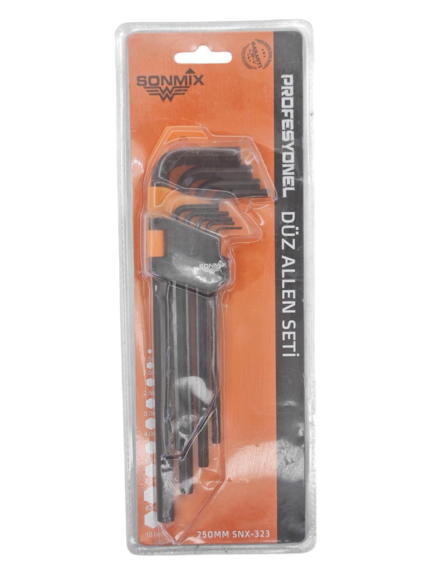 SNX-323   Sonmix DüzAlyan Anahtar Seti 9pcs 250mm
