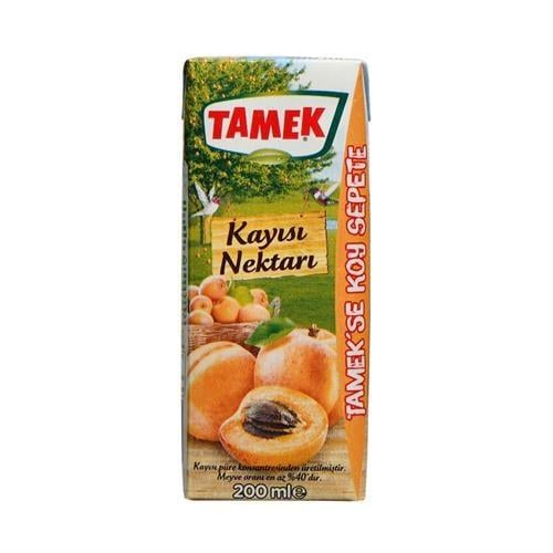 Tamek Meyve Suyu Kayısı 200 Ml