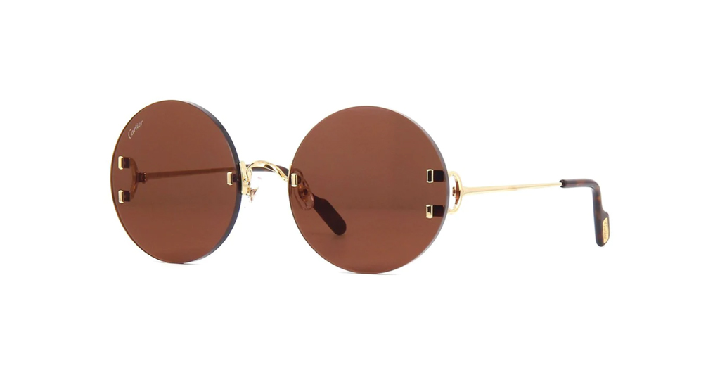 Cartier CT0152S 002 56-20 Kadın Güneş Gözlükleri