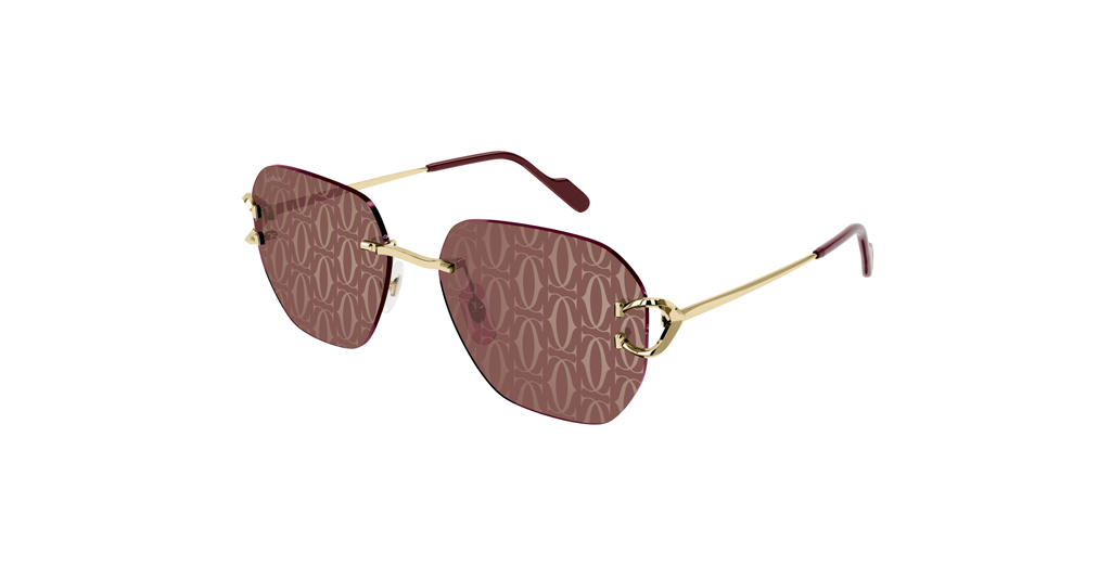 Cartier CT0394S 003 58-17 Kadın Güneş Gözlükleri