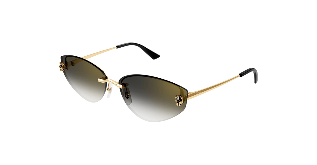 Cartier CT0431S 001 65-15 Kadın Güneş Gözlükleri