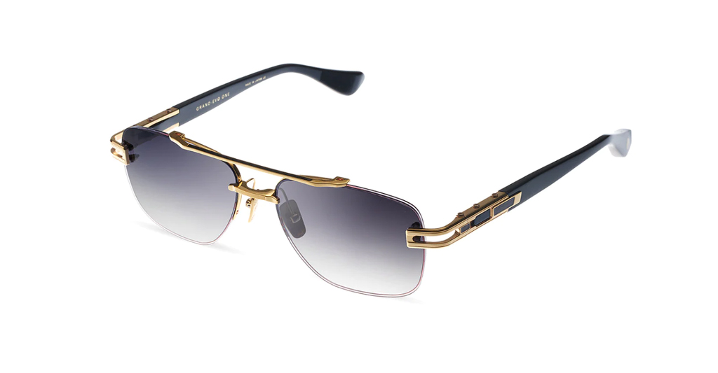 Dita GRAND-EVO ONE DTS138-A-01//GLD-BLK 57-16 Unisex Güneş Gözlükleri