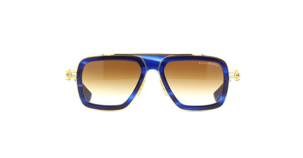 Dita LXN-EVO DTS403 A 03 BLU GLD 54-19 Unisex Güneş Gözlükleri
