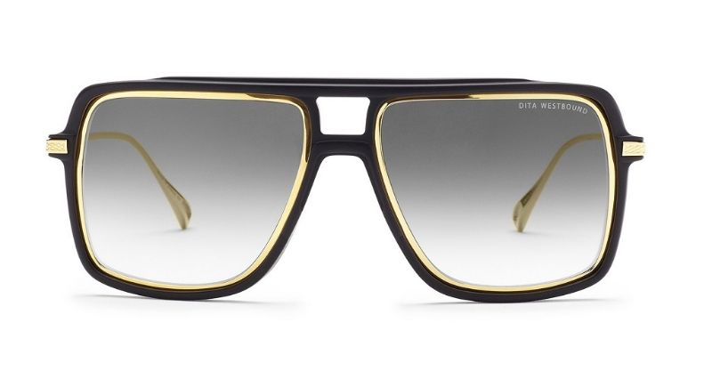 Dita WESTBOUND 19015 A-BLK-GLD 57-17 Güneş Gözlüğü