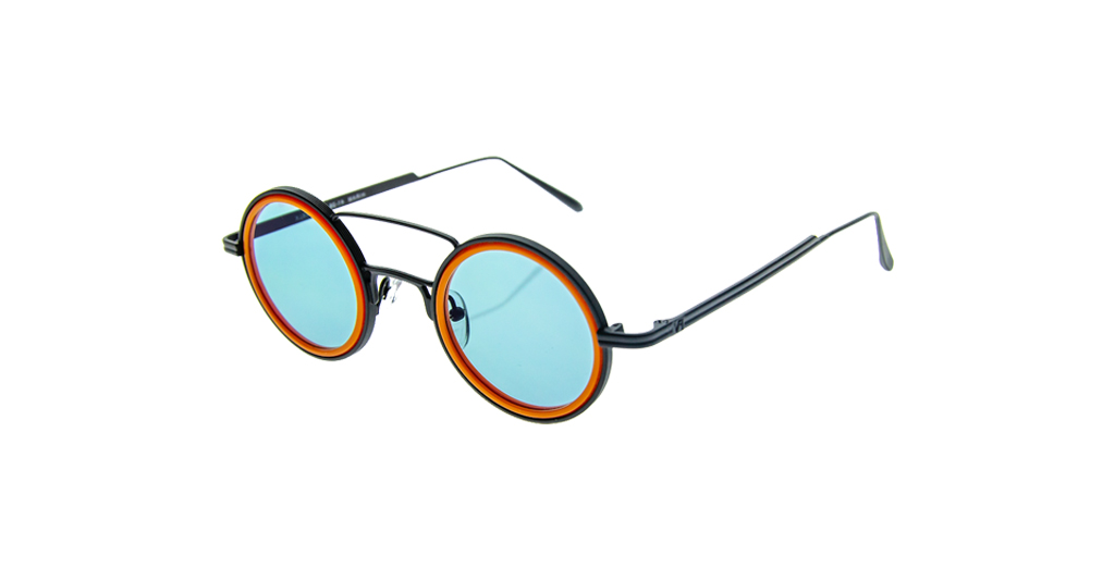 Franco Vital HİRAM MBLK TURKUAZ TURUNCU 41-26 Unisex Güneş Gözlükleri