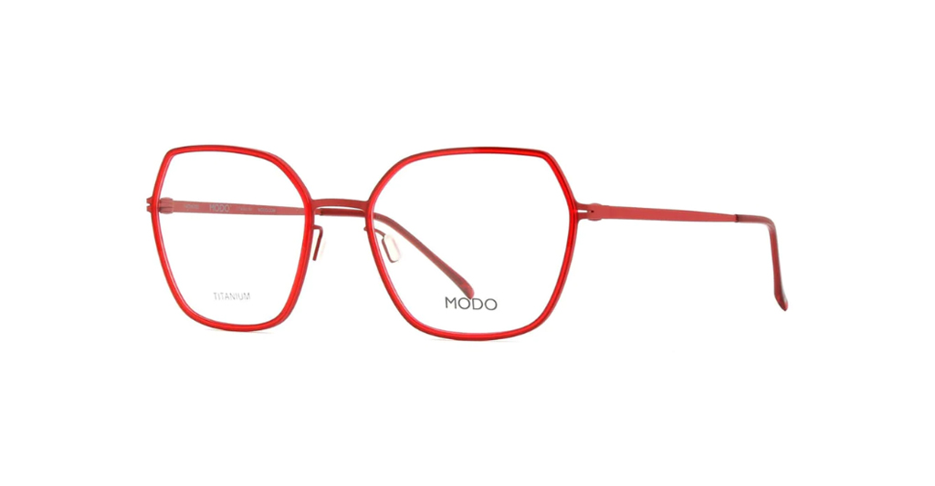 Modo 4114 RED 55 kadın Optik Gözlükler