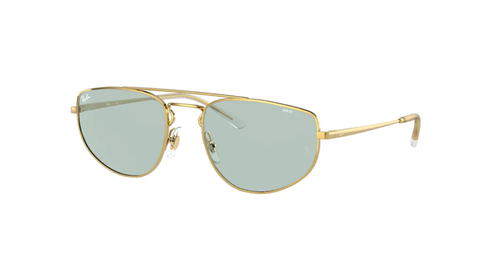 Rayban 3668 001/Q5 55 Unisex Güneş Gözlükleri