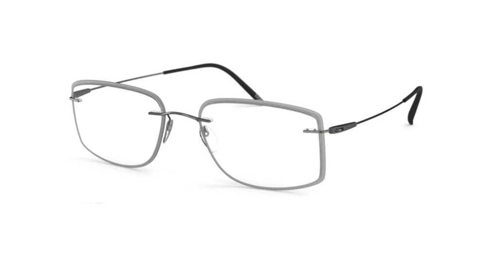Silhouette 5500/GX 6860 52-19 Erkek Optik Gözlükler