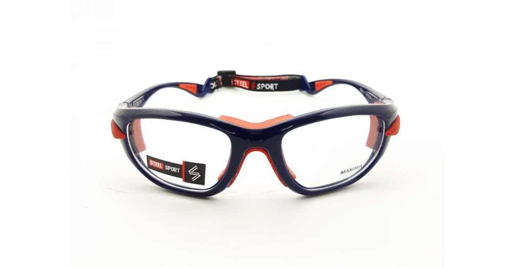 Steel Sport SS-FL MAVİ/KIRMIZI 55-20 Unisex Optik Gözlükler
