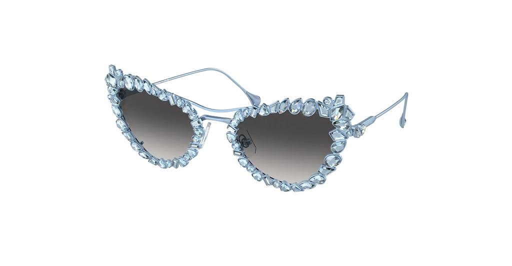 Swarovski 7011 40198G 56 Kadın Güneş Gözlükleri