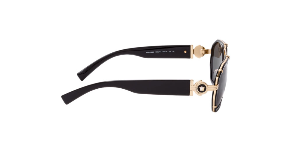 Versace 2228 100287 59 Unisex Güneş Gözlükleri