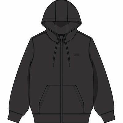 VANS CORE BASIC FULL ZIP VN000HPDBLK1
