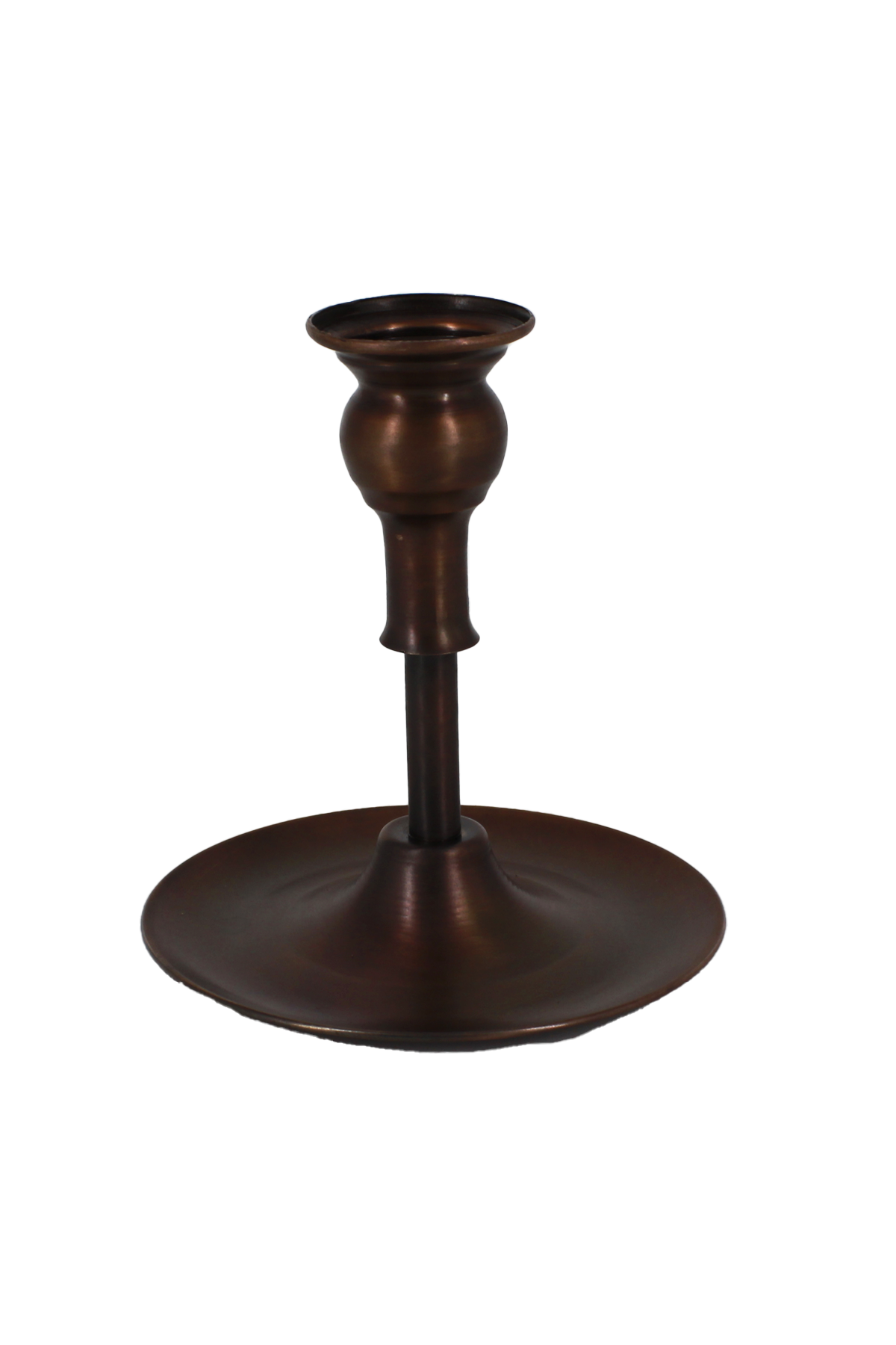 Turna Bakır Vintage Mumluk Düz Oksit Turna2610-3