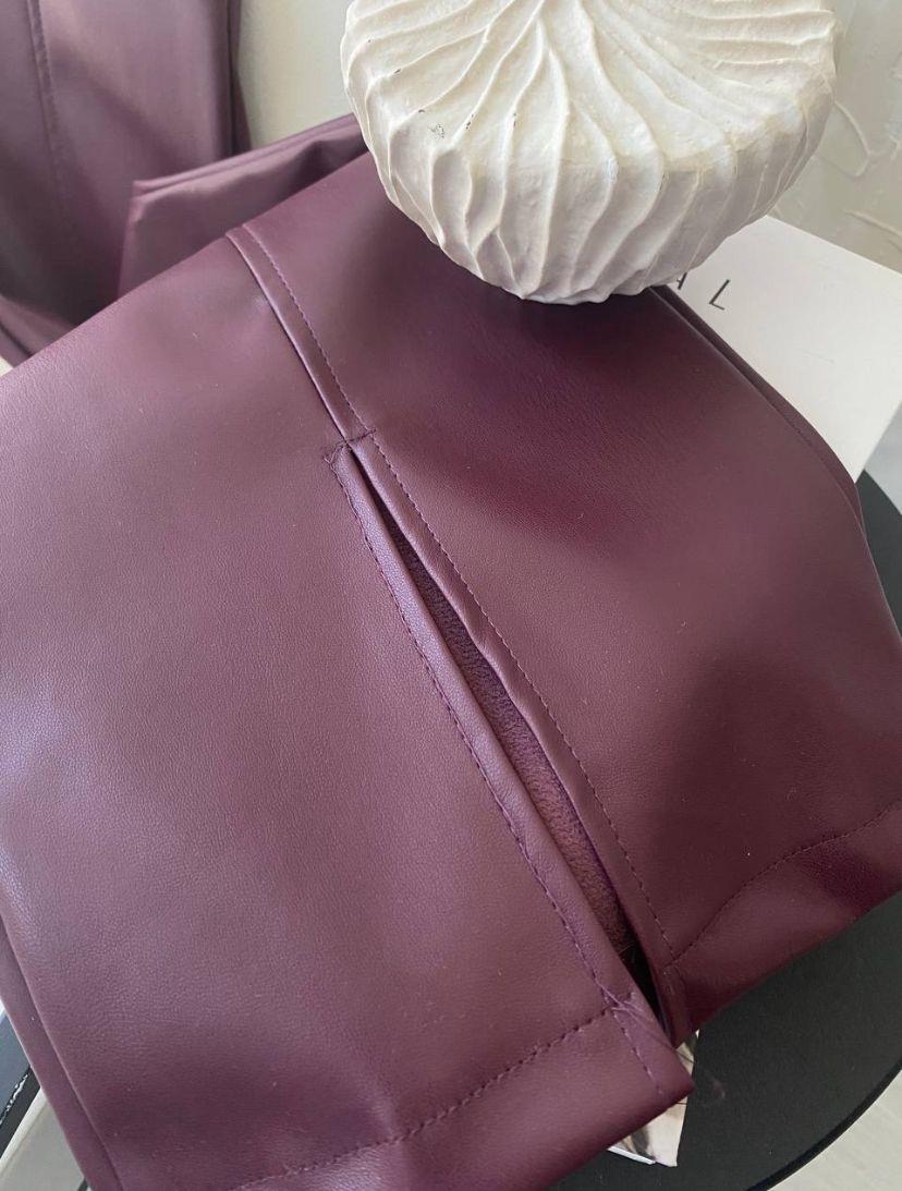 DERİ İSPANYOL PANTOLON