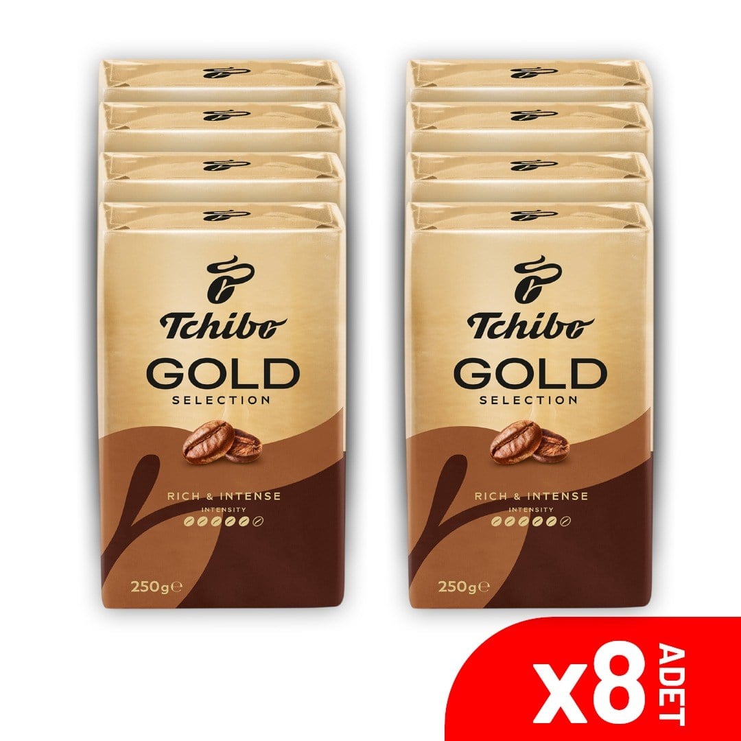 8 li Tchibo Gold Selection Filtre Kahve 250gr