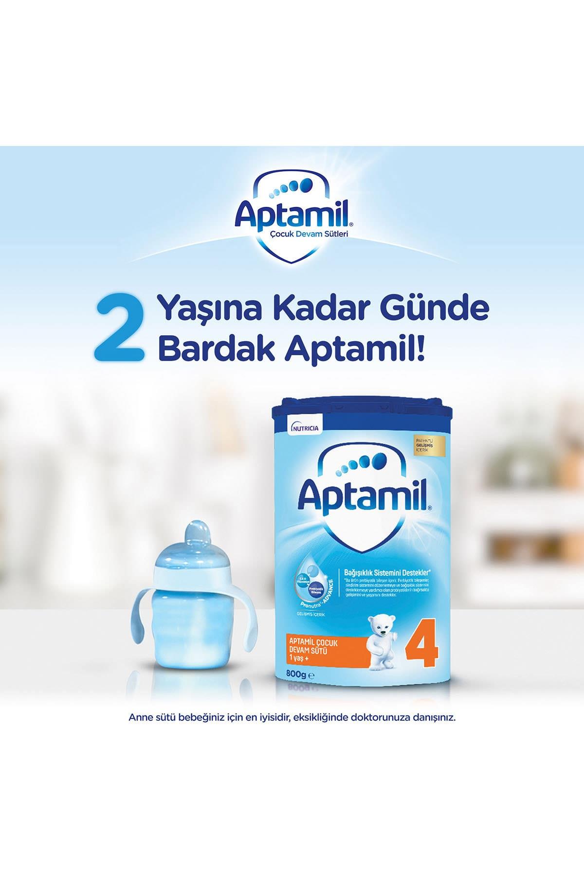Aptamil 4 Numara Devam Sütü 800 Gr