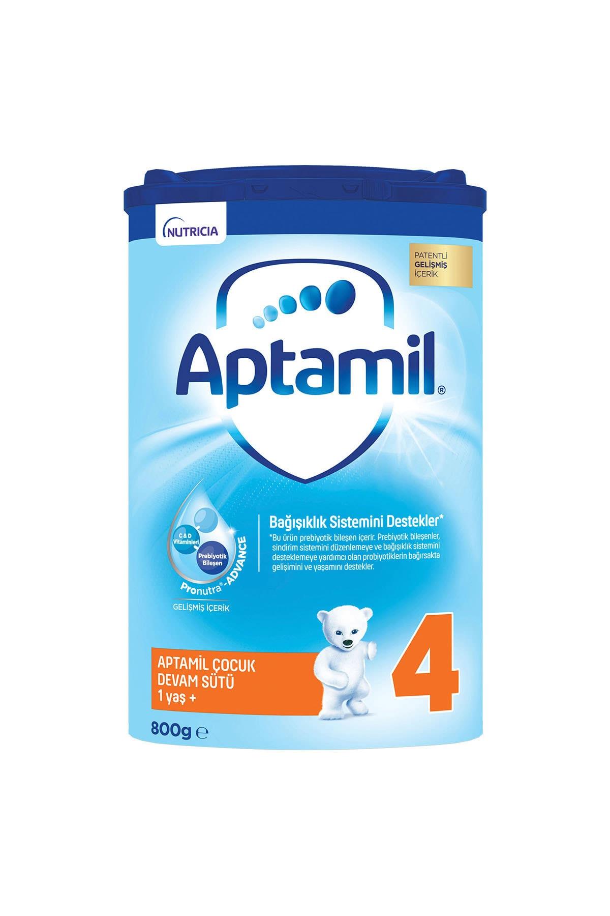 Aptamil 4 Numara Devam Sütü 800 Gr