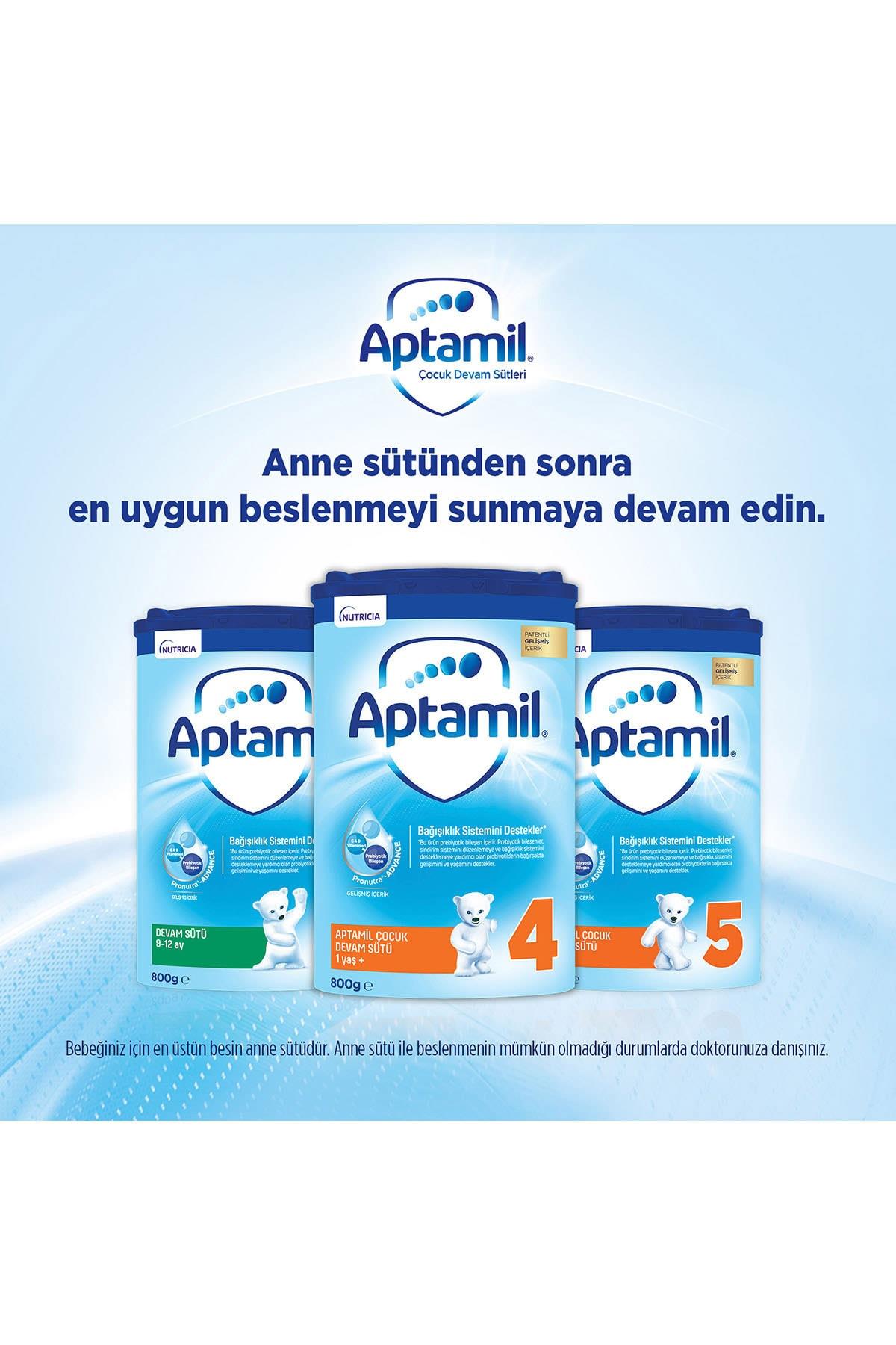 Aptamil 4 Numara Devam Sütü 800 Gr