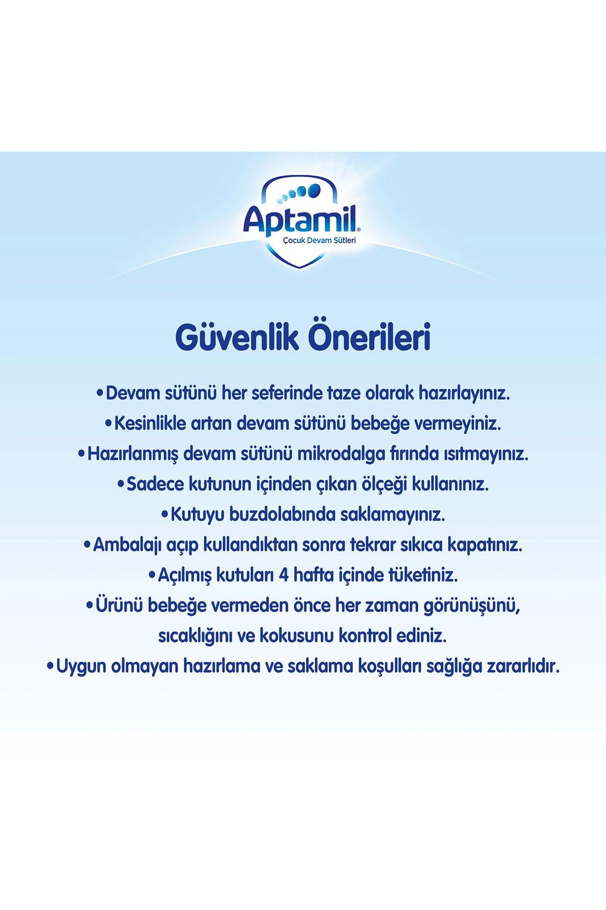 Aptamil 4 Numara Devam Sütü 800 Gr