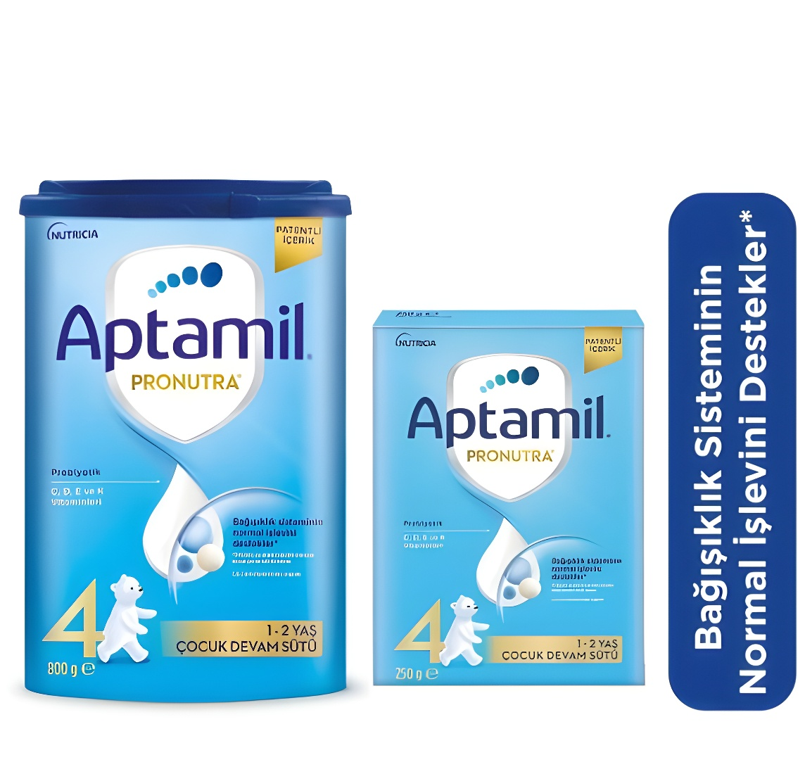 Aptamil 4 Numara Pronutra Devam Sütü 800+250 Gr
