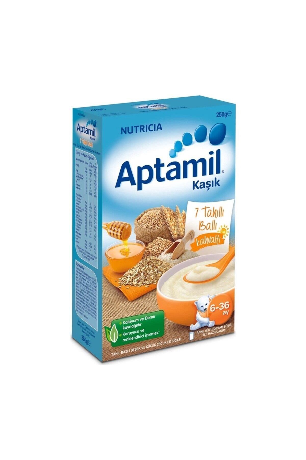 Aptamil 7 Tahıllı Ballı Kaşık Maması 250 Gr