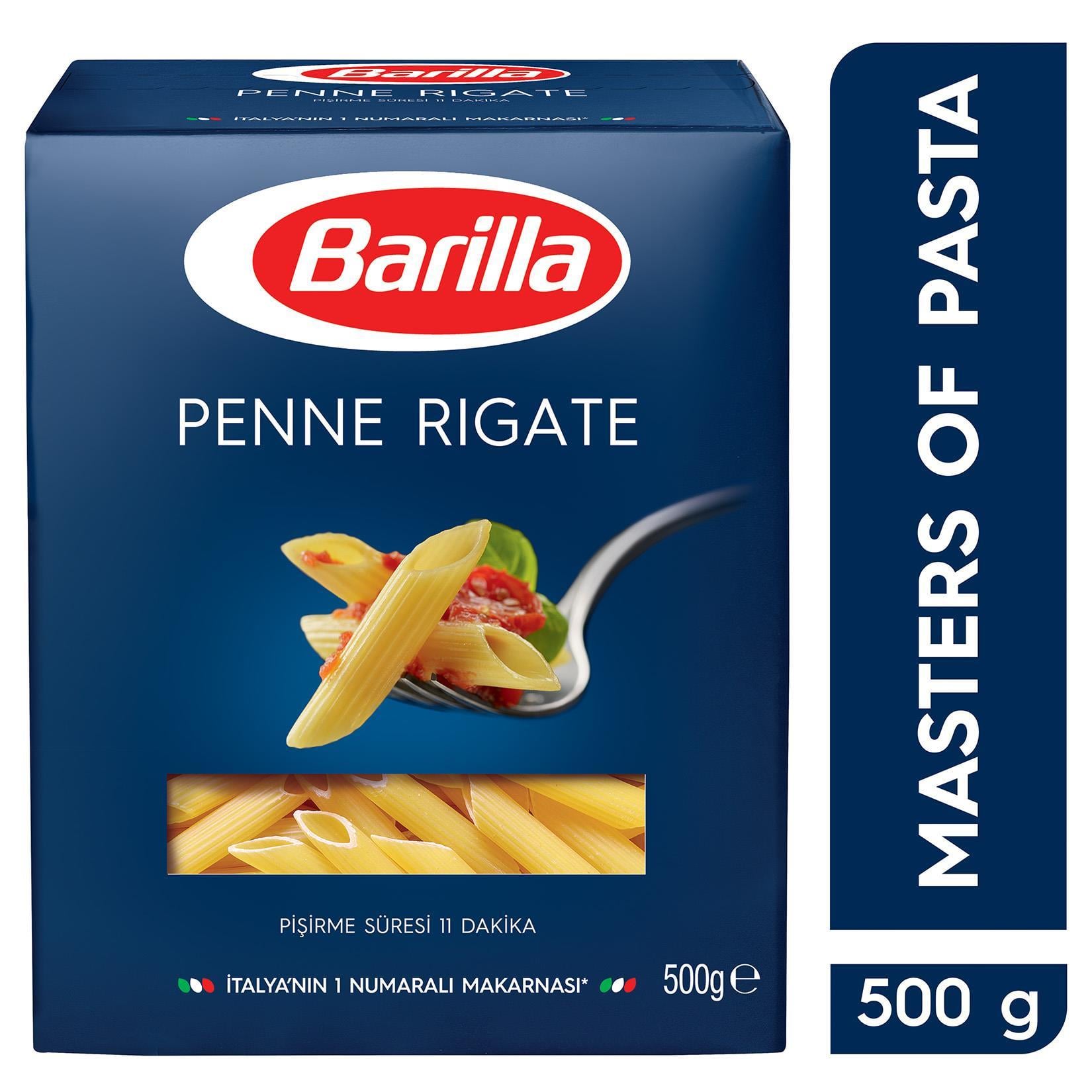 Barilla Penne Rigate/Kalem Makarna 500 Gr