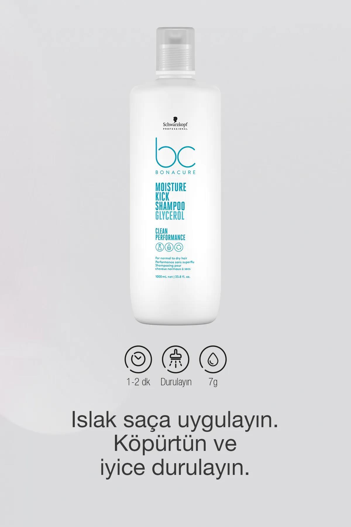 Bonacure Bc Clean Nem Yükleme Şampuanı 1000ml